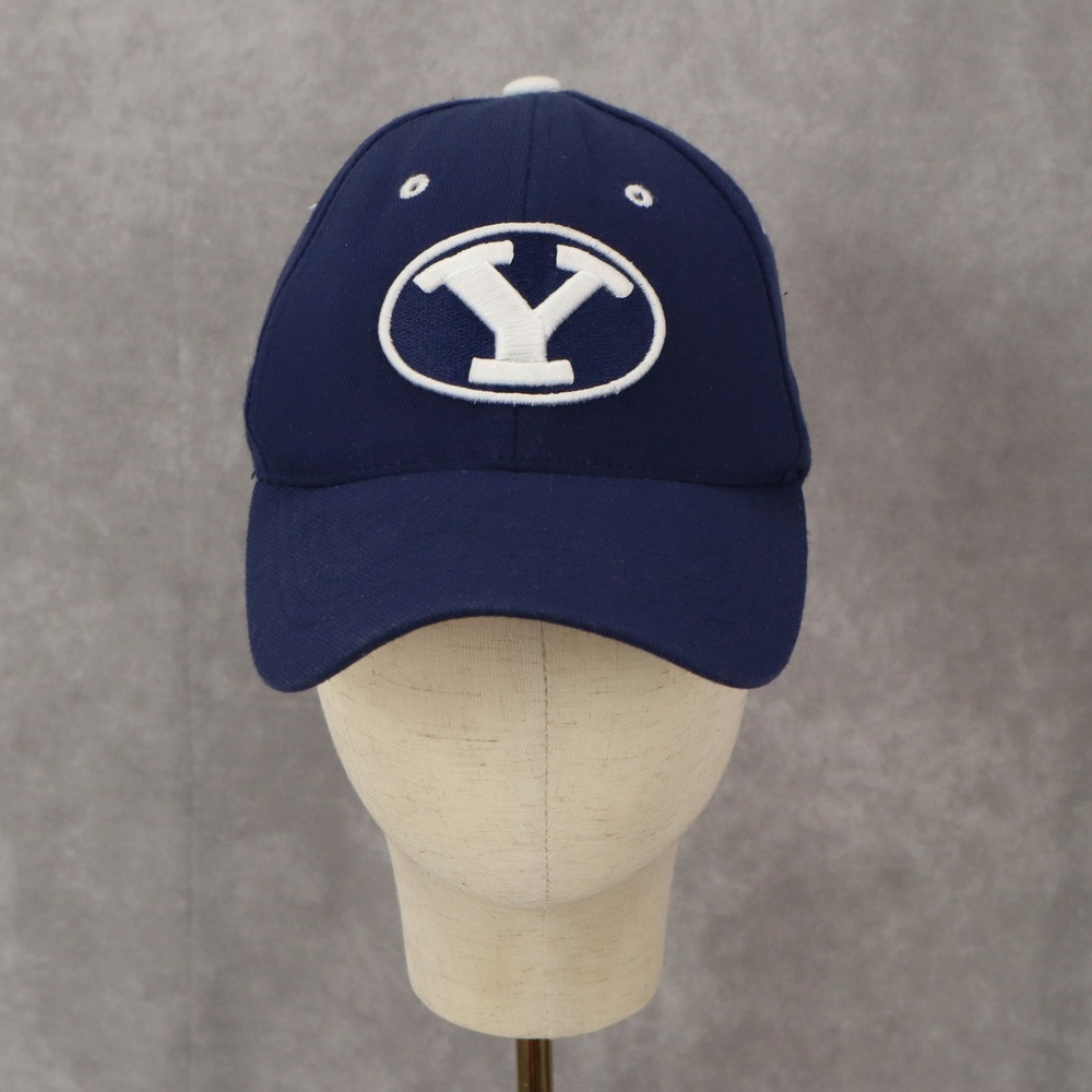 Zyphyr‎ Blue Youth BYU Bingham Young University Fitted Baseball Cap Hat